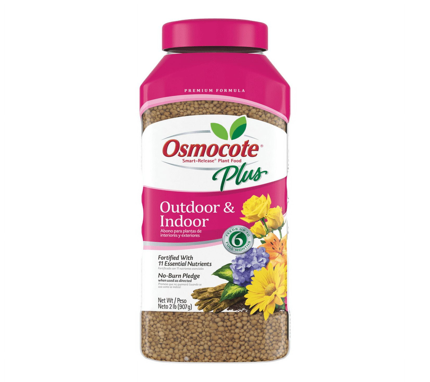 Osmocote Smart-Release Plant Food Plus Outdoor and Indoor, For Most Plant Types, lb. Osmocote Smart-Release Plant Food Plus Outdoor and Indoor, For Most Plant Types, lb.